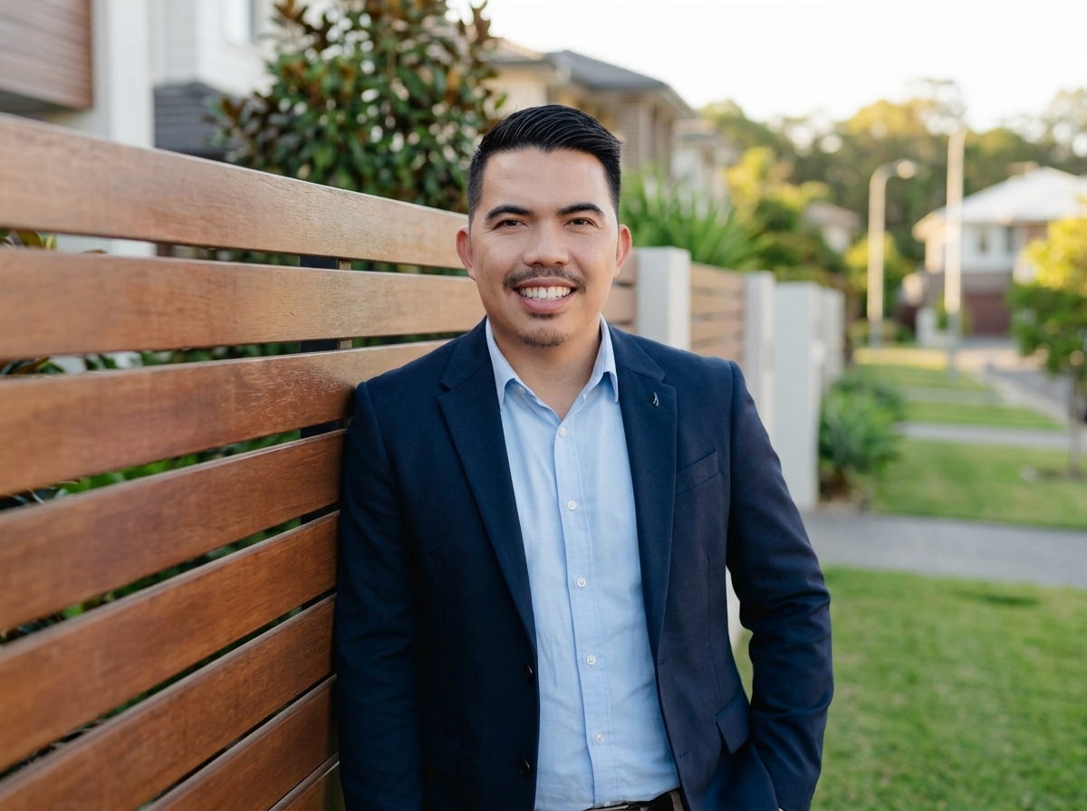 Theo Karam-Halili outside an Auckland home