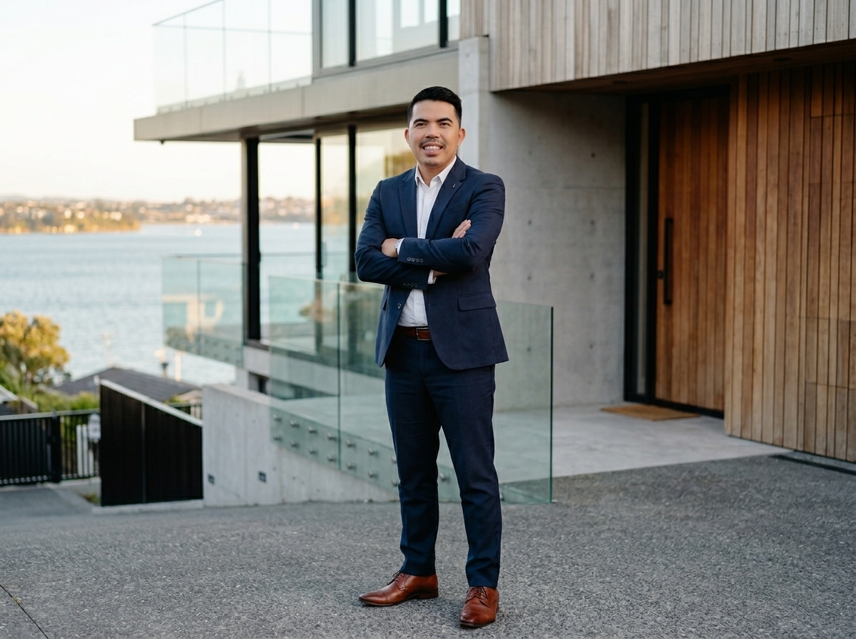 Theo Karam-Halili at a premium Auckland property